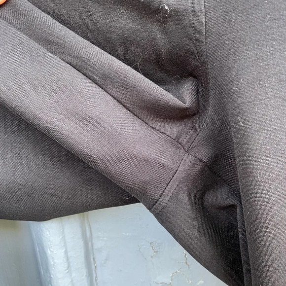 Paige Black Straight Leg Los Feliz Ankle Pant,  size 32 - Picture 9 of 14